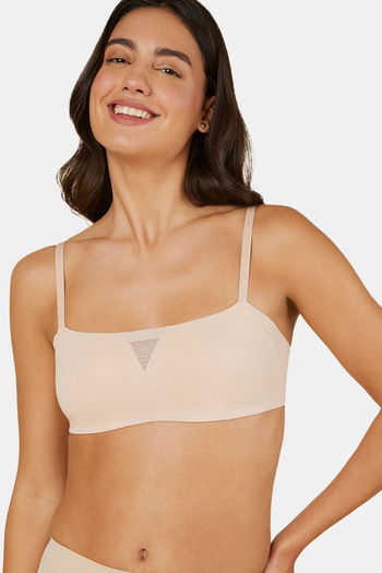 Buy Triumph Lightly Lined Non Wired Full Coverage T-Shirt Bra - Soft Praline